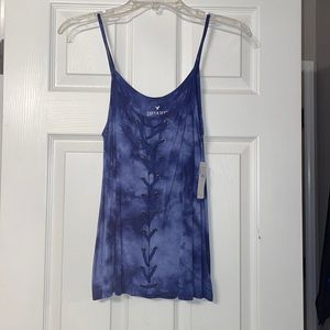 🌸 AMERICAN EAGLE OUTFITTERS Blue Soft and Sexy Tank